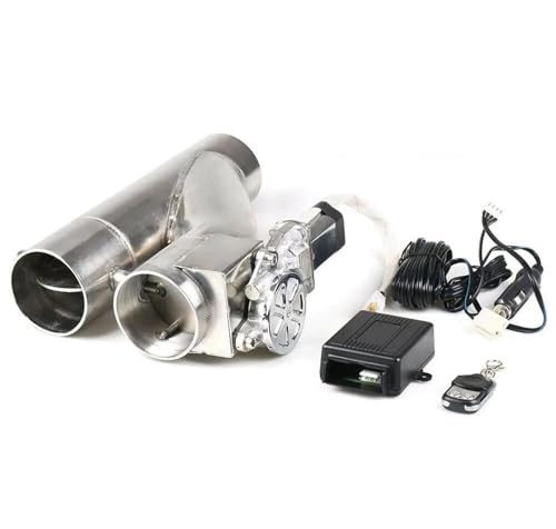 Système à Double Distance pour kit découpe d'échappement électrique 2'' et valve de dérivation