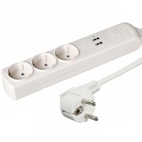 Glowster 8013USB Base 3T compacte sans interrupteur avec câble