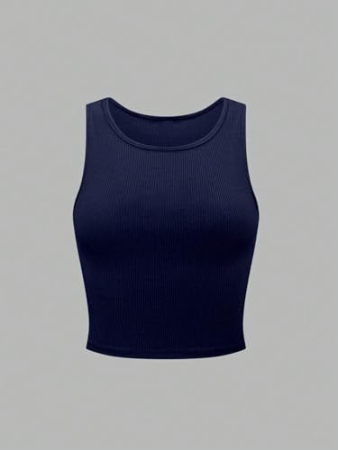 Image of KERI PERRY Tops for Women Crop Top for Women's Tank Activewear Tee Sports Western Casual Cotton Camisole Pack of 3 Combo