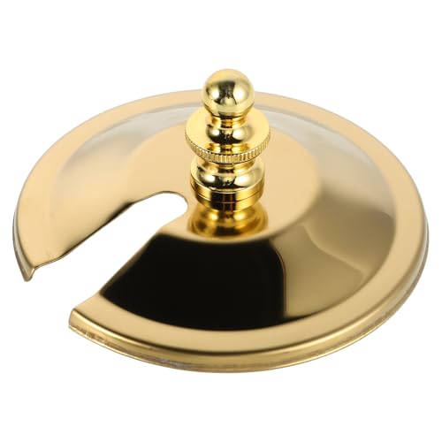 Hohopeti Coperchio Ricambio Caraffa Caffettiera in Acciaio Resistente Alte Temperature Sigillo Antigoccia Facile Installazione per Casa e Ufficio Design Moderno Oro