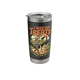 Trail Dog Trekker I Hike For Treats Stainless Steel Insulated Tumbler