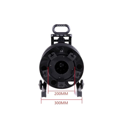 Carrete de cable retráctil de 10 m A1037-Wheel resistente para pared 6