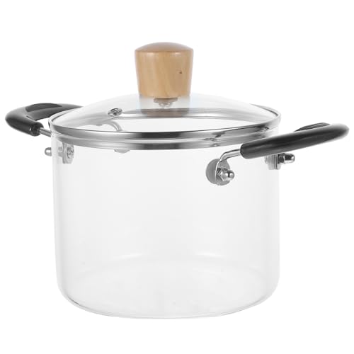 FOMIYES 1500ml�e�ʂ̓����p�X�^�C���X�^���g���[�����|�b�g �W�t���K���X���V�`���[�N�b�J�[ �ȒP�ɐ􂦂Ē��g�����₷���L�b�`���X�g�b�N�|�b�g �Ȏ����f�U�C���ƒ뗿���ɍœK