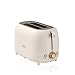 Dzwyc 7-Gang-doppelseitige Backfrühstücksmaschine, einschlüssiges schnelles Abtauung von Toaster, vollautomatisch (Color : White)