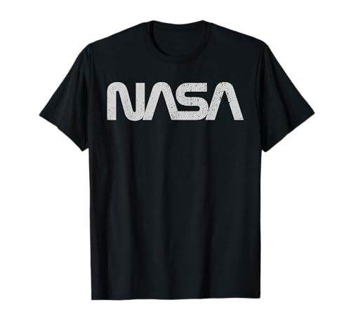 Vintage NASA logo tee Simple Worm Logo Distressed Retro NASA T-Shirt