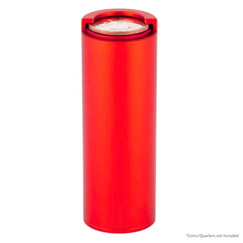 Coin Holders Quarter Dispensers (Aluminum Red)