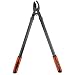 BLACK+DECKER Astschere - Schneidkapazität 38MM - 72CM Baumschere - Mit Antihaftbeschichtung auf den Klingen - Schwarz/Orange