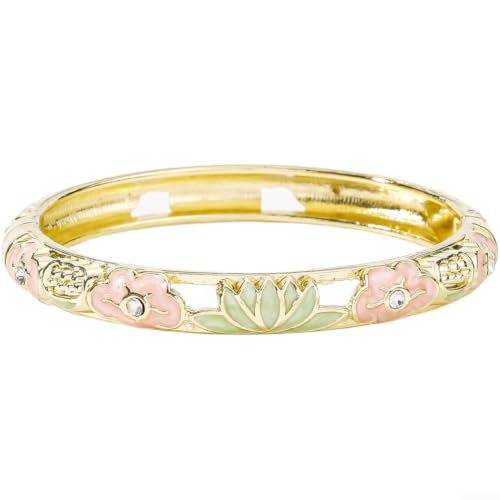 Bracelet élastique floral pour femme style quotidien (C)