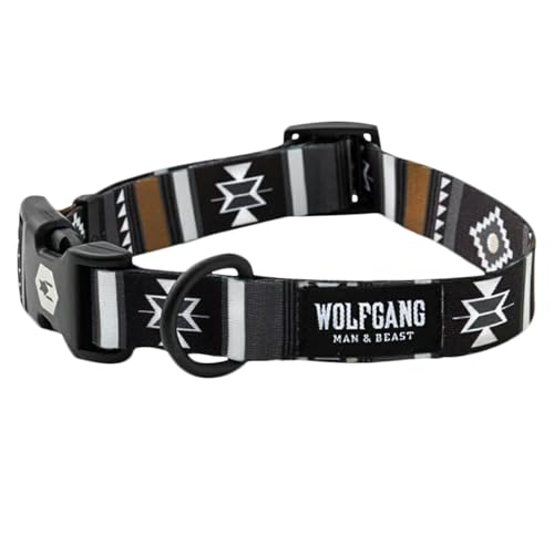 WOLFGANG/ウルフギャング NewMoon COLLAR Mサイズ 巾2.5cm x 首回り30-45cm 【中型犬用首輪】のサムネイル