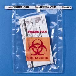 Specimen Transport Bag (6''x9'') w/Pocket (Pack of 500)