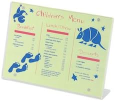 Magnetic Menu Stand KNK-1 PMMA PAA9001