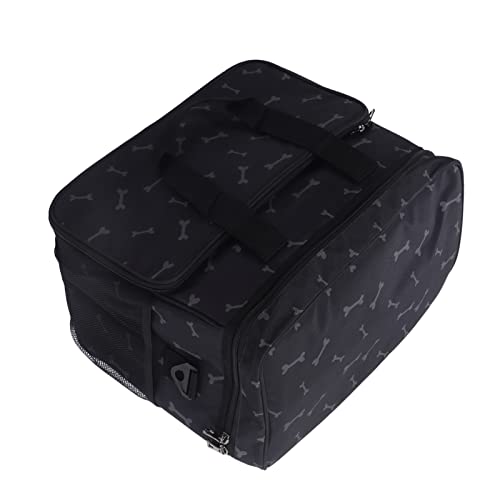Bolsa de viaje para mascotas con múltiples bolsillos y gran capacidad en tela Oxford 6