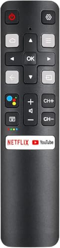 Universal Remote for All TCL Smart TV TV Remote Control Replacement RC802V for All TCL Android 4K Smart TVs | Easy Setup No Pairing Required [Without Voice Command]