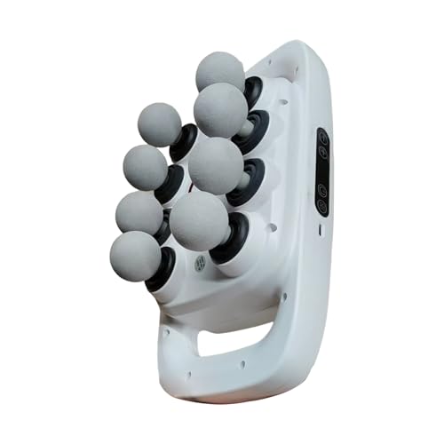 Image of 16-Head Massage Gun Set, Massage Gun for Back,Shoulders, Muscle Pain Relief(White)
