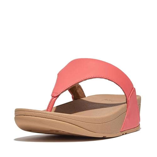 Image of FitFlop Women's Lulu Leather Toe-Post Thong Sandals