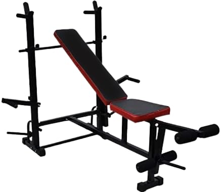 BodyFit Bf8In1 8-In-1 Blend Multi Bench For Home Gym, Incline, 250 Kg