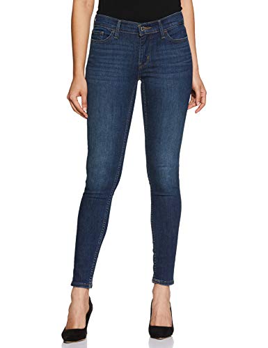 Image of Levi's Women's Mid Rise 710 Super Skinny Fit Jeans