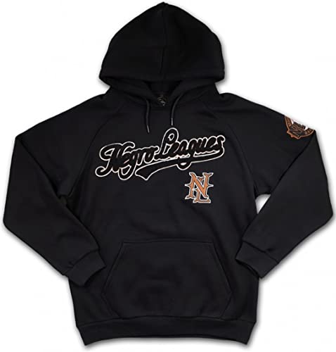 Big Boy Negro Leagues NLBM S4 Mens Pullover Hoodie [Black] - ID#34586-15-225-0-0