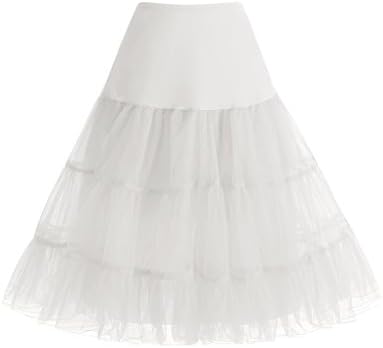 Bbonlinedress Women's Petticoat Skirt Vintage Tutu Crinoline Underskirt