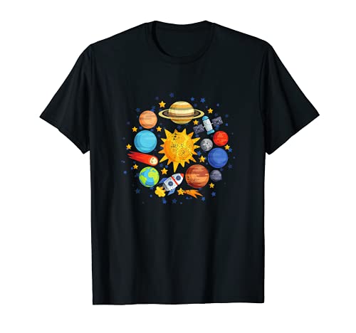 Ciencia Astronomía Planetas Atrónomo Lindo Constelación Camiseta