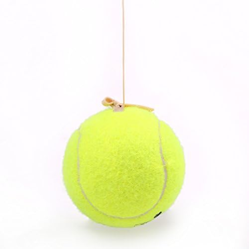 初心者 テニス トレーニング用 ひも付トレーニングボール 高弾性