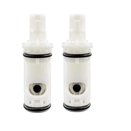 1224 1224B Faucet Cartridge Replacement Kit Compatible with Moen Two Handle Faucets & Tub/Showers, Leaking Faucet Repair Parts for Most Double Handle Moen Plumbing Fixtures(2 Pack)