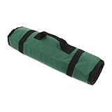 DECOMELODY Bolsa para de Chef Portátil con Múltiples Compartimentos Diseño Enrollable para Almacenamiento Seguro Gran Capacidad para Cocina y Camping