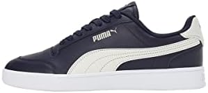 PUMA Unisex Yetişkin Shuffle Spor Ayakkabı, PUMA Navy-Vapor Gray-PUMA White, 42 EU - Görsel 2