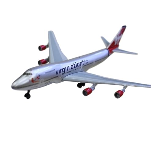 Avión de pasajeros 747-200 escala 1/400 en edición rara de metal fundido a presión