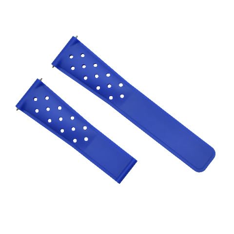 Ewatchparts 22MM SILICONE RUBBER WATCH BAND STRAP COMPATIBLE WITH TAG HEUER CARRERA MONACO AQUAREACER TQ