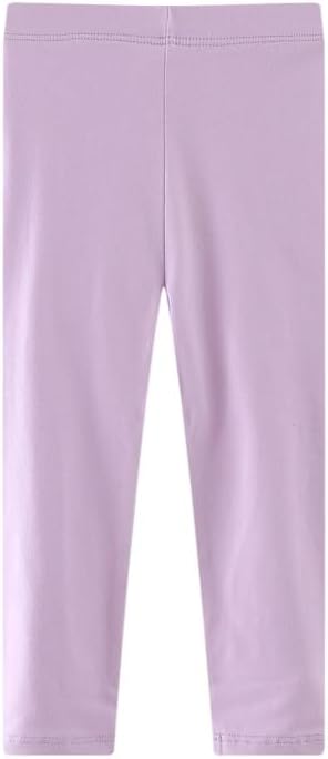 EmaoFun Girls and Toddlers' Cotton Stretch Leggings,3T-7T, Pack of 3 - Image 5