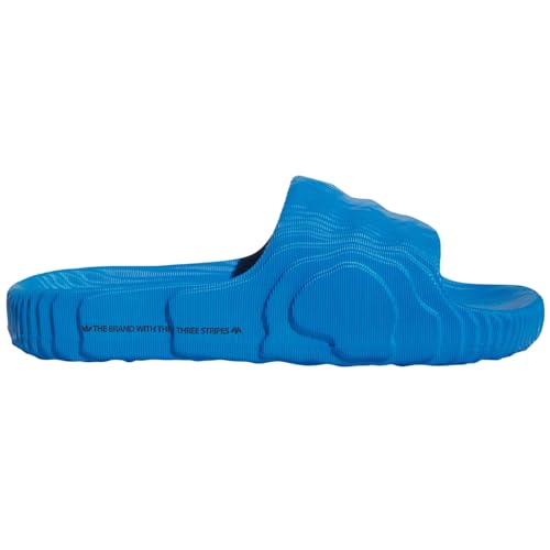 adidas Mens Adilette 22 Slide Casual Sandals Casual - Blue - Size 6 M