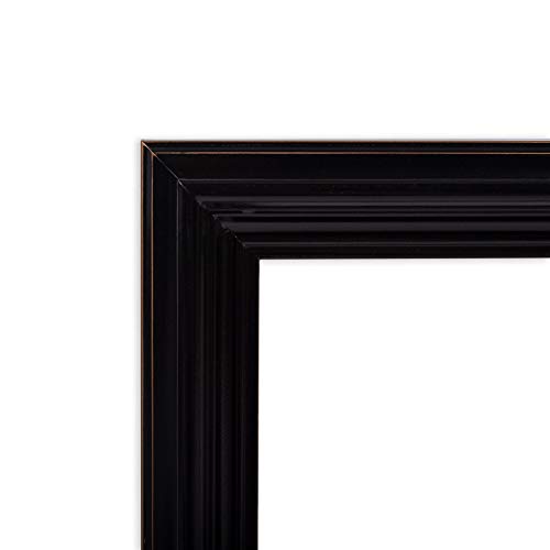 Cottage Garden Thank Police Officers Midnight Black 5 X 7 Woodgrain Hinged Double Tabletop Photo Frame #TOP6