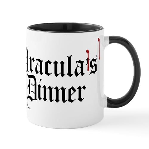 Taza de cerámica 11 oz Dracula's Dinner miniatura 1