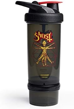 Smartshake Revive Ghost Protein Shaker con almacenamiento - Botel...