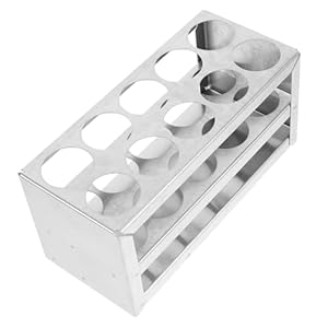 Nolitoy Edelstahl Reagenzglasständer RBN3311 Labor