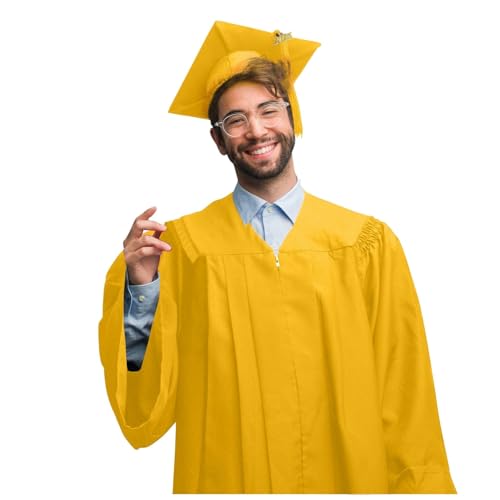 Blouse de remise de diplôme et bonnet traditionnel pour célébrer votre réussite