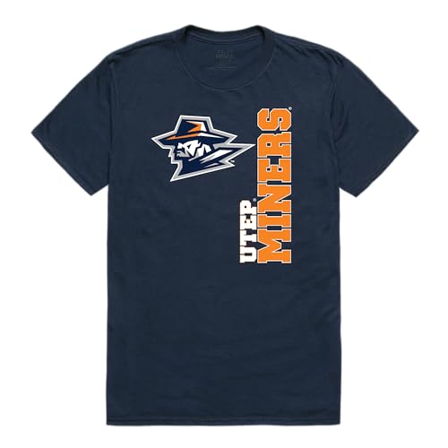 W Republic UTEP Miners Ghost College Tee, Navy, Large
