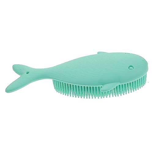 TOVINANNA Toddler Hair Bath Scrub Hard Scalp Scrubber Baby Shower Brush Silicone Body Scrubber