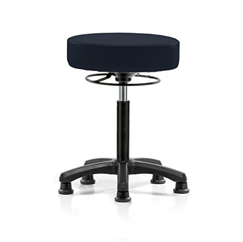 Image of Perch Stationary Life Height Adjustable Stool | Medium Bench Height 20.5-28 inch | Imperial Fabric