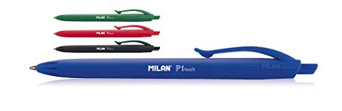 Miniatura 2 de Milan Bolígrafos P1 Touch, 1 Negro, 1 Rojo Y 1 Verde, 5 Unidad Paquete De 1 , 5