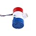 Qii lu 1100 GPH 12V Bomba sumergible de bomba de achique de...