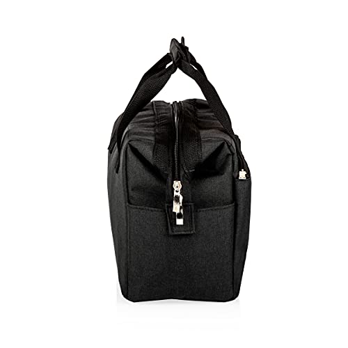 Image of PICNIC TIME NFL Mickey Mouse On The Go Lunch Bag - Soft Cooler Lunch Box - Insulated Lunch Bag, (Black)