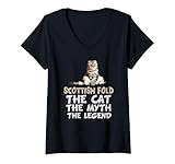 allevamento gatti scottish fold roma Immagine umoristica di un gatto scozzese seduto con mito e leggenda umoristica meme.