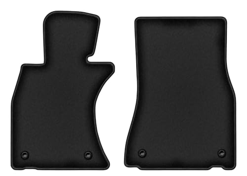 Tapis de sol Lexus LS IV berline 2006-2017 Durban protecteurs avant en velours noir