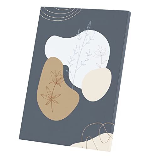 Tableau décoratif fleurs pour habiller un mur vide avec un poster minimaliste