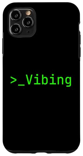 Funny Vibe�R�[�f�B���OAI�G�[�W�F���g�J���҃v�����v�g�G���W�j�A�R�[�_�[ �X�}�z�P�[�X iPhone 11 Pro Max �p