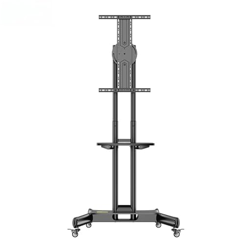 Soporte de TV motorizado para techo negro ajustable en altura miniatura 3