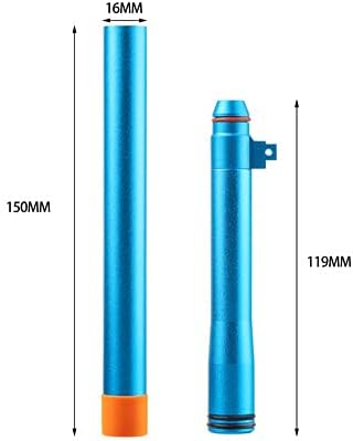 WORKER Precision Type Short Darts Reform Upgrade Metal Mod Kits Set for Nerf Retaliator and Prophecy (Blue)