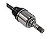 GSP NCV48095 Front Left CV Axle Assembly Compatible with Mercedes-Benz 20-21 GLE350, Mercedes-Benz 20-21 GLE450
